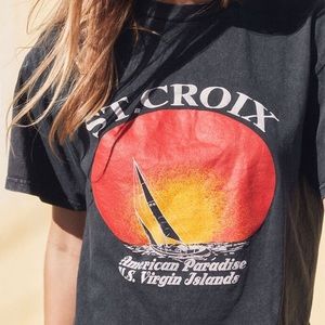 Brandy Melville Aleena St Croix Top